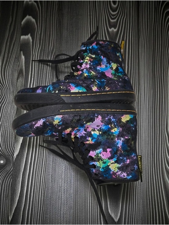 Dr. Martens Shoes - Dr. Martens Women's Sheridan Confetti Suede Boots